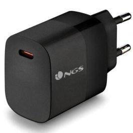Cargador de Pared GaN NGS Bud 20W/ 1xUSB Tipo-C/ 20W Cargador de Pared GaN NGS Bud 20W/ 1xUSB Tipo-C/ 20W