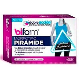 DIETISA Morfotipo Pirámide, complemento alimenticio doble acción grasas y circulación, 28 cápsulas Precio: 18.8899997. SKU: B1AJZ4R7N6