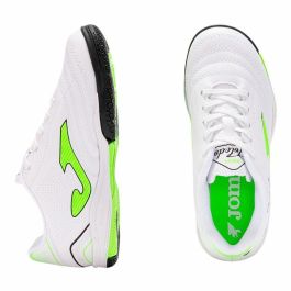 Zapatillas de Fútbol Sala para Adultos Joma Sport Top Flex Plus Men 2502 Blanco