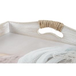 Bandeja Scandi DKD Home Decor Beige 30 x 6 x 40 cm Set de 2 (2 Unidades) Bandeja Scandi DKD Home Decor Beige 30 x 6 x 40 cm Set de 2 (2 Unidades)