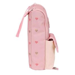 Estuche Escolar Glow Lab Hearts Rosa (6 x 21 x 6 cm) Estuche Escolar Glow Lab Hearts Rosa (6 x 21 x 6 cm)
