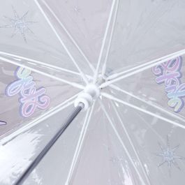 Cerdá Paraguas Manual Infantil de Burbuja de POE, Diseño Paw Patrol Skye, Color Rosa, para Niños 3-12 Años