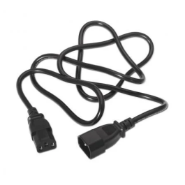 AISENS - CABLE ALIMENTACIoN CPU, C13/H-C14/M, NEGRO, 1.5M