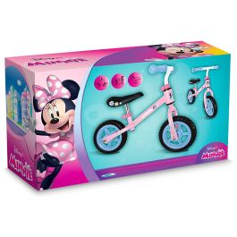 Minnie MN432006 Bicicleta de Equilibrio para Niños, 10 Pulgadas, Rosa