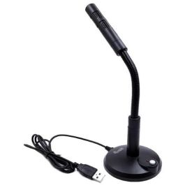 EQUIP MICROFONO SOBREMESA LIFE ONMIDIRECCIONAL USB BRAZO FLEXIBLE BOTON MUTE Precio: 12.94999959. SKU: S7811149