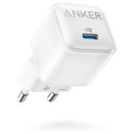 Anker 512 Nano Charger Pro 20W, Cargador Rápido USB-C, Blanco