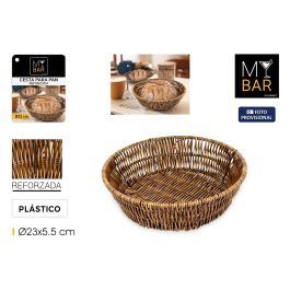 My Bar Cesta de Pan Redonda Reforzada de Polipropileno (PP) de 23 x 5.5 cm y 139 g (18 Unidades) Precio: 42.50000007. SKU: B1JTAJY9LX
