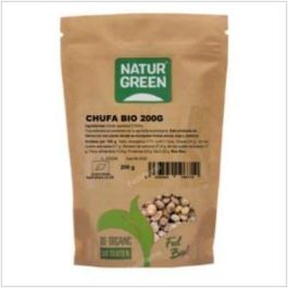 NATURGREEN Chufa Repelada Bio 200g - Snack Dulce y Suave, Sin Gluten, Agricultura Ecológica Precio: 4.8900005. SKU: B1E66M85V9