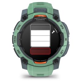 Garmin Instinct 3 Smartwatch AMOLED 1.2" (3,05 cm) 390x390 Píxeles 45mm con GPS y Pantalla Táctil Correa Silicona Verde