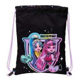 Bolsa Mochila con Cuerdas Monster High Negro 26 x 34 x 1 cm Precio: 7.49999987. SKU: B17EBVTJA7