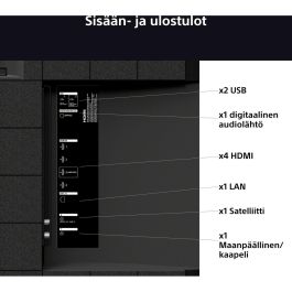 Smart TV Sony K43S35BP 43 43" 4K Ultra HD LED HDR Dolby Vision