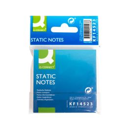 Bloc De Notas Electrostaticas Quita Y Pon Q-Connect 70x70 mm 100 Hojas 5 Colores Fluorescentes