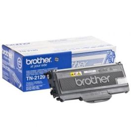 Brother TN2120 Cartucho de Tóner Láser Negro 2600 Páginas Compatible con Impresoras Brother HL-2140 HL-2150N HL-2170W MFC-7320 MFC-7440N