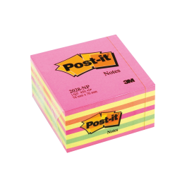 Post-It Cubo De Notas 450H 76x76mm Tonos Pastel Multicolor