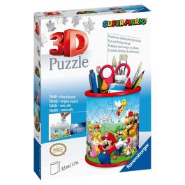 Ravensburger 11255 Portalápices 3D Puzzle Super Mario para Montar | Edad +8 años