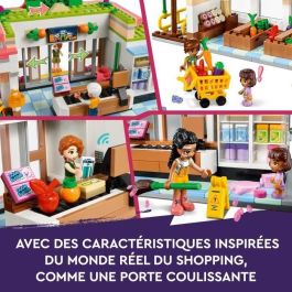 LEGO Friends Supermercado Orgánico Juego de Construcción 830 Piezas para Niños y Niñas a partir de 8 Años