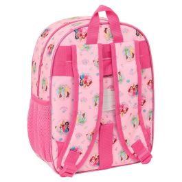 Safta Mochila Junior adaptable a carro Princesas Disney 380x320x120 mm