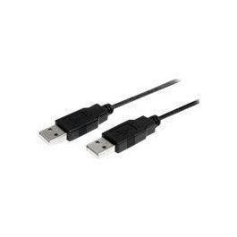 Cable USB Startech USB2AA2M Negro Verde 2 m