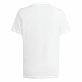 Camiseta de Manga Corta Infantil Adidas G Animal Blanco