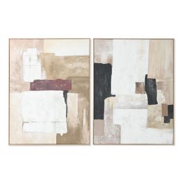 Cuadro Home ESPRIT Blanco Beige Abstracto Urbano 92 x 4,5 x 121,5 cm (2 Unidades) Precio: 188.88999998. SKU: B1H8234FL3