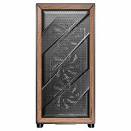 ANTEC FLUX SE Midi Tower para PC, Negro y Madera