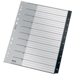 Indice Leitz Pp Recycle Numerico A4+ Pestañas 1-10 11 Taladros Negro 10 unidades Precio: 40.94999975. SKU: B149VMXZ75