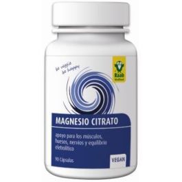 RAAB VITALFOOD Citrato de Magnesio 90 Cápsulas Vegan – Contribuye a músculos, huesos y sistema nervioso Precio: 13.8900003. SKU: B18G7SYSAZ