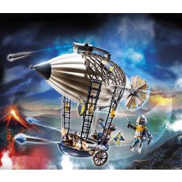 Playmobil Zeppelin Novelmore Dario DaVanci con Bruce Benett, cañones y accesorios