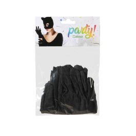 Guantes Cortos Negro Adulto