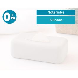 KioKids Porta Toallitas Silicona Gris Colección Petits Moments +0 Meses