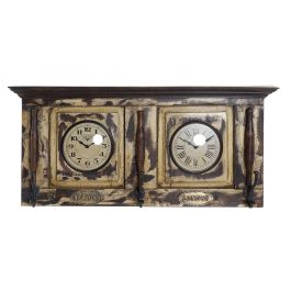 Reloj Pared Cottage DKD Home Decor Beige 15 x 37 x 81 cm Precio: 62.3997. SKU: S3011999