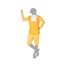 Disfraz Cortesano Hombre Adulto Amarillo Talla M-L Epoca