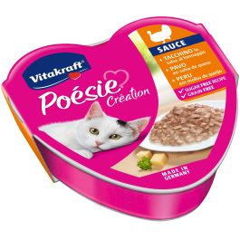 Vitakraft Poesie Salsa Pavo Queso, 15x85gr, Alimento Gato, Grain Free Precio: 20.5821. SKU: B1D6H4DLZS