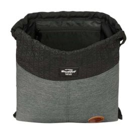 Bolsa Mochila con Cuerdas BlackFit8 Old school Negro Gris 35 x 40 x 1 cm Precio: 7.69000012. SKU: B12KEDLQM5