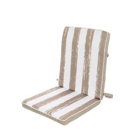 Cojín para sillas Rayas 90 x 40 x 4 cm Beige Precio: 32.49999984. SKU: S8700032