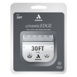Andis CeramicEdge Cuchilla Cerámica Dientes Finos Size 30 para Cortapelos Profesional. Acero para Cortes Precisos y Resultados Suaves en Peinados.