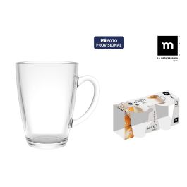 Set 2 Tazas Café con Leche 21 cl Naira - La Mediterranea (36 Cajas)