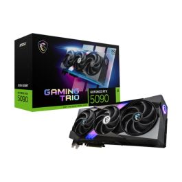 MSI 4711377302456 Tarjeta gráfica GeForce RTX 5090 Gaming Trio OC 32GB RGB PCIe Gen 5 MSI 4711377302456 Tarjeta gráfica GeForce RTX 5090 Gaming Trio OC 32GB RGB PCIe Gen 5 Precio: 3213.69000029. SKU: B1B9TLNPTV