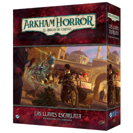 Arkham Horror LCG: Las Llaves Escarlata expansión campaña