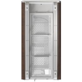 Montech Heritage TG Caja de PC Midi Tower Blanca con Imitación Piel y Ventana Lateral