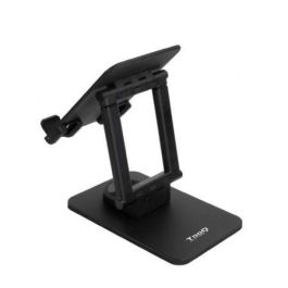 TooQ PH-HERMES-HALLEY Soporte Plegable para Smartphone y Tablet, Giratorio 360°, Ajustable Altura/Ángulo, Antideslizante hasta 12.9", Negro TooQ PH-HERMES-HALLEY Soporte Plegable para Smartphone y Tablet, Giratorio 360°, Ajustable Altura/Ángulo, Antideslizante hasta 12.9", Negro