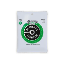 MARTIN Juego Acústica Authentic Silked Bronze 80/20 Extra Light 10-47 Precio: 8.49999953. SKU: B19C9CFPHY