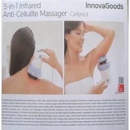 Masajeador Anticelulítico Vibratorio con Infrarrojos 5 en 1 Cellyred InnovaGoods Masajeador Anticelulítico Vibratorio con Infrarrojos 5 en 1 Cellyred InnovaGoods