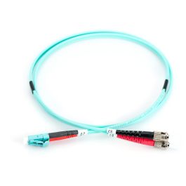 DIGITUS LWL Patchkabel LC -> ST 3.00m Multimode Duplex OM3