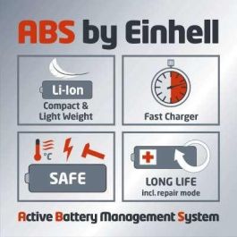 Einhell GC-CT 18/24 Li P Cortabordes sin Cable 24cm, Batería 18V Litio, Empuñadura en D, 8500 RPM, Cargador y Batería Incluidos