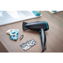 Secador de Viaje Beurer 1600W Plegable, Voltaje Dual, Color Negro Turquesa - Ideal para Cabello Sedoso Secador de Viaje Beurer 1600W Plegable, Voltaje Dual, Color Negro Turquesa - Ideal para Cabello Sedoso