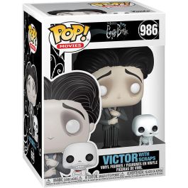 Funko POP La Novia Cadáver Victor with Scraps Figura de Vinilo 9cm