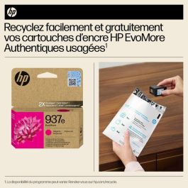 HP 937e EvoMore Magenta Original Ink Cartridge HP 937e EvoMore Magenta Original Ink Cartridge