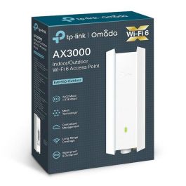TP-Link EAP650-Outdoor Omada AX3000 Punto de Acceso Wi-Fi Exterior Doble Banda PoE Gigabit para Mástil Pared Blanco IP67 TP-Link EAP650-Outdoor Omada AX3000 Punto de Acceso Wi-Fi Exterior Doble Banda PoE Gigabit para Mástil Pared Blanco IP67