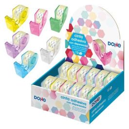 Cinta Adhesiva Rollo 18X20 Con Dispensador Expositor De 12 Precio: 18.49999976. SKU: B1H83RWH9C